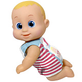 Кукла Bouncin' Babies Баниэль, ползущая, 16 см