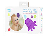 Антискользящие мини-коврики Roxy-Kids для ванны, цвета в ассорт., 12 шт.