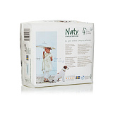 Подгузники Naty, размер 4+, 9-20 кг, 24 шт.