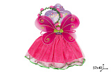 Карнавальный костюм Бабочка с цветами, крылья+юбка+ободок