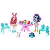 Игровой набор Mattel Enchantimals Чаепитие Пэттер Павлины и Бри