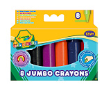 Мелки Crayola восковые, для самых маленьких, 8 шт.