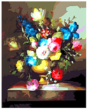 Картина по номерам Mariposa Букет в стиле барокко, 40*50 см