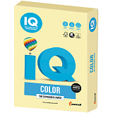 Бумага цветная IQ Сolor A4, 160 г/м2, 250 л., пастель, желтая