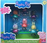 Игровой набор Peppa Pig Пеппа и друзья, 6 фигурок