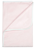 Пелёнка Bamboola непромокаемая, тёплая, для кроватки, из велюра, 60х90 см, Розовый