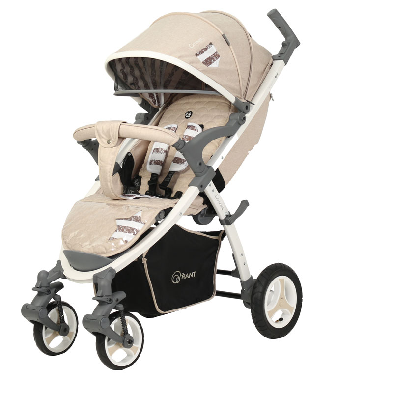 Прогулочная коляска Rant Cosmic Trends air Alu, Lines Beige - фото