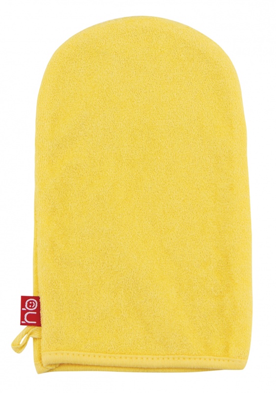 Мочалка-рукавичка Happy Baby, Yellow - фото