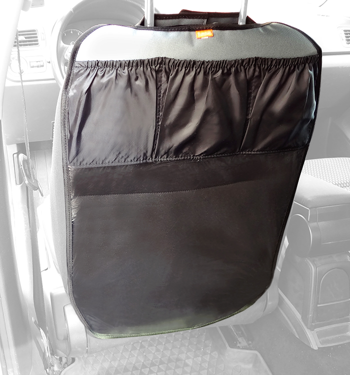 Защитная накидка Витоша на спинку автомобильного сиденья, с карманами - фото