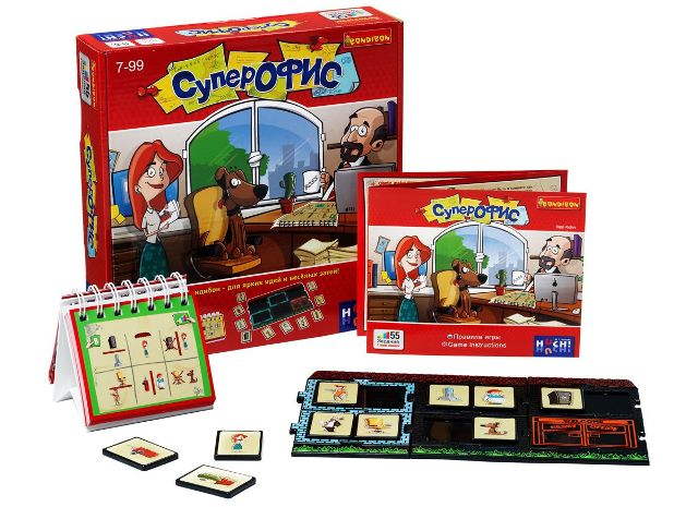 Логическая игра Bondibon Супер Офис Box, 24х24х5 см - фото