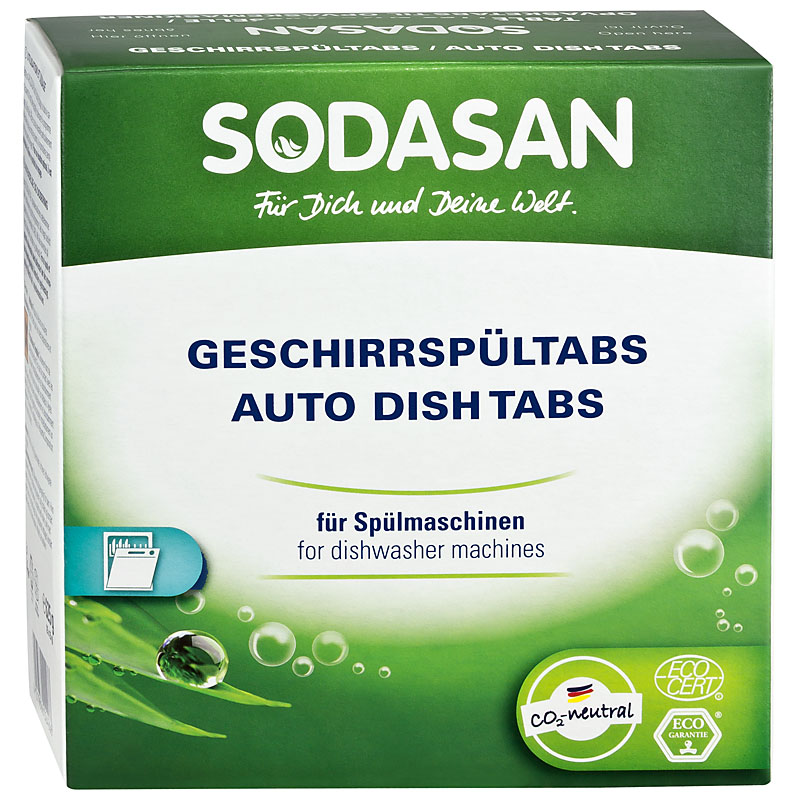 Таблетки Sodasan для посудомоечной машины, 55 шт., 1375 г - фото