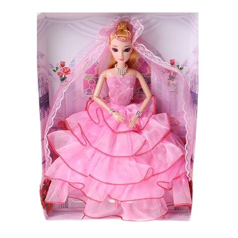 Кукла в свадебном платье с фатой Невеста Princess Wedding