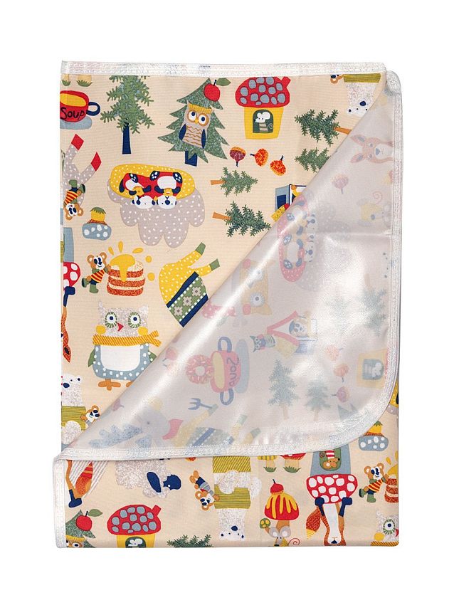 Пелёнка Multi Diapers непромокаемая, для коляски, с рисунком, 50х70 см - фото