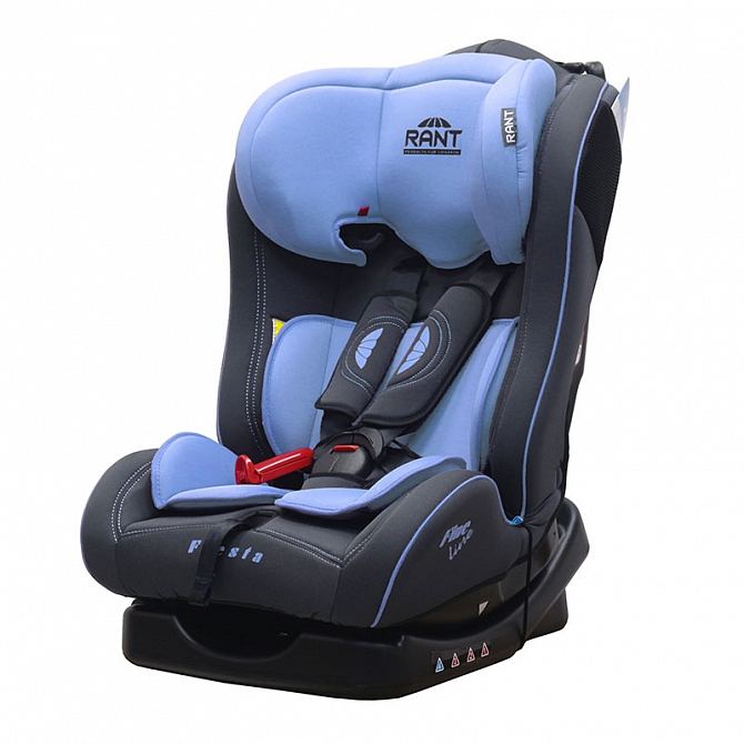 Автокресло Rant Fine Line Fiesta 1029A, гр. 0-1-2, 0-25 кг, sky blue, голубой - фото