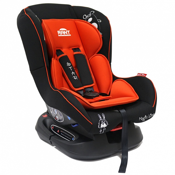 Автокресло Rant Magic Line Star, гр. 0-1, 0-18 кг, Red, красный - фото
