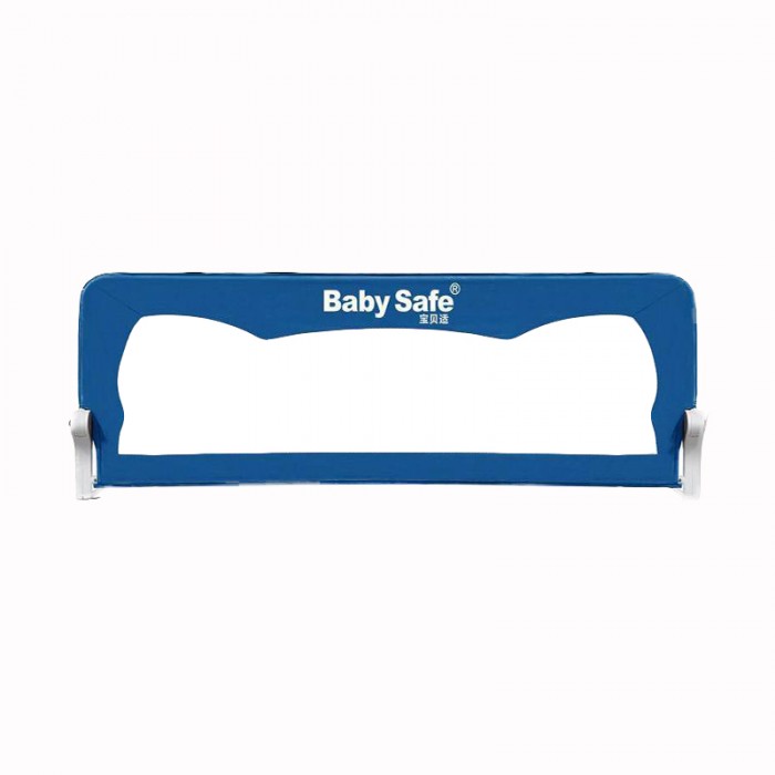 Барьер Baby Safe XY-002C1.CC.3 для детской кроватки, 180*66 см, синий - фото