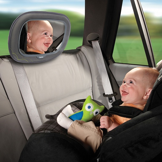 Зеркало контроля за ребёнком в автомобиле Munchkin Baby Mega Mirror - фото N2