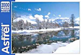 Пазл Astrel Зимний пейзаж, 2000 дет.