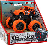 Машинка Funky Toys, 4х4 , 12 см, инерционная, оранжевая