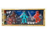 Игрушка Zing Stikbot Off the Grid Striker, 3 фигурки