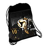 Мешок-рюкзак для обуви Belmil Player 10, с вент. сеткой и объем. карм. на молн., 35х43 см