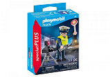 Конструктор Playmobil Special Plus Полицейский с радаром скорости