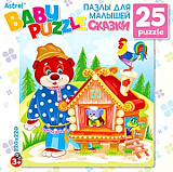 Пазл для малышей Origami Baby puzzle Сказки Теремок, 25 эл.