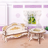 Набор ЯиГрушка Гостиная, чайный столик, диван, коллекция Барокко