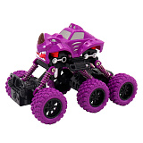 Инерционная машинка Funky Toys Внедорожник, 6х6, фиолетовая