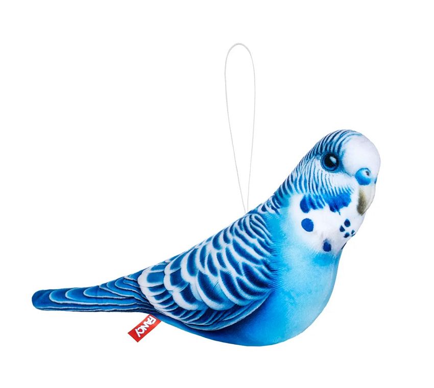 Подарочная игрушка Fancy Попугай голубой, 30 см - фото