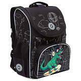 Ранец Grizzly Dino Race, анатомическая спинка, с мешком для обуви, для мальчиков, 8L, 33х25х13 см