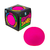 Игрушка-антистресс 1toy Крутой замес, шар, 10 см, розовый
