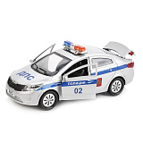 Модель машины Технопарк KIA Rio, Полиция, инерционная, 12 см