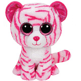 Мягкая игрушка TY Азия тигр, бел-роз., 25 см