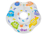 Надувной круг Roxy-Kids Owl, на шею, для купания малышей