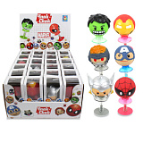 1toy Игрушка-прыгун Чпок-Скок: Marvel, картон. коробка,  д/б 24 шт. микс