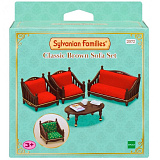 Игровой набор Sylvanian Families Классическая коричневая мебель для гостиной