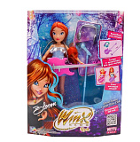 Шарнирная кукла Winx Club Rock. Блум, с крыльями, 4 аксессуара, 24 см