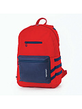 Рюкзак Tiger Family, молодежный, сити-формат, красный, 45х29х14 см