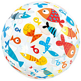 Надувной мяч Intex Lively Print Balls, Рыбки, 51 см.
