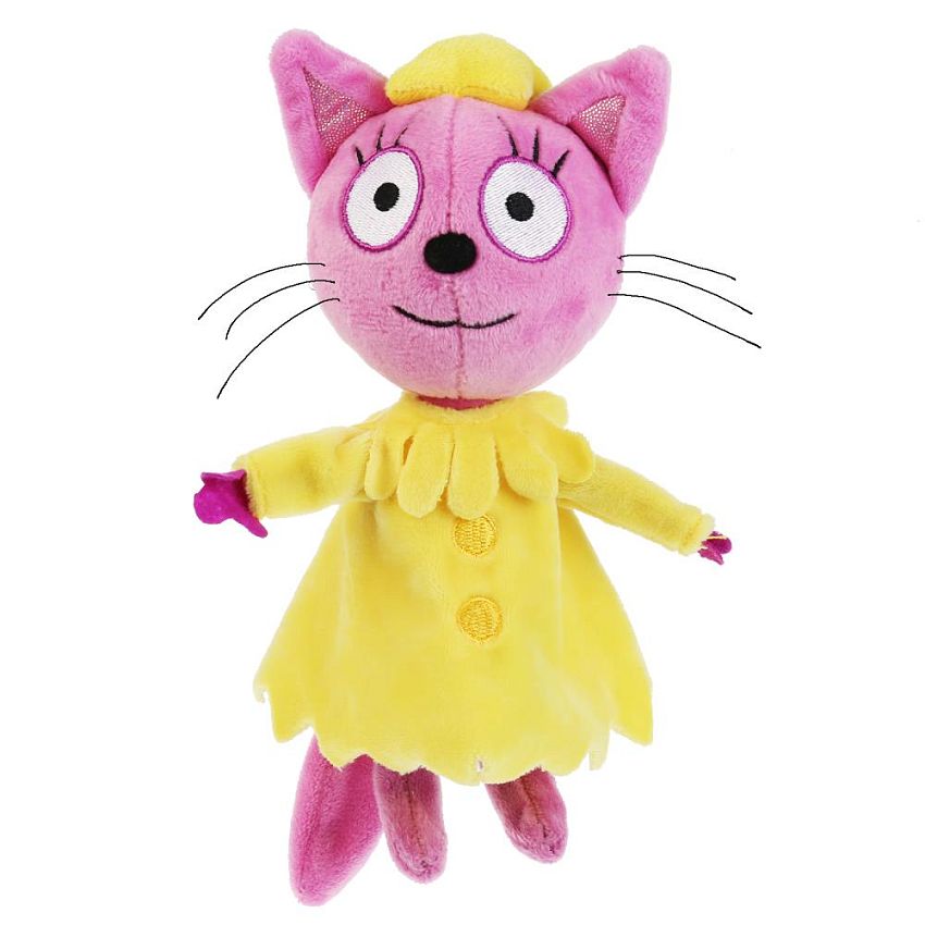 Мягкая игрушка Мульти-Пульти, Три кота, Лапочка, 13 см - фото