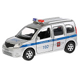 Модель машины Технопарк Renault Kangoo, Полиция, инерционная