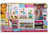 Игровой набор Mattel Barbie Супер кухня с куклой