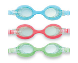 Очки для плавания Intex Pro Team Goggles, 3-8 лет,  в ассортименте