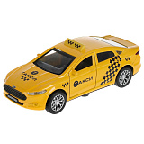 Модель машины Технопарк Ford Mondeo, Такси, инерционная, свет, звук