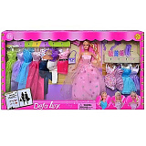 Кукла Defa Lucy Модница с набором одежды
