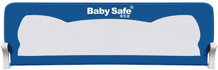 Барьер Baby Safe XY-002A1.CC.3 для детской кроватки, 120*67 см, синий
