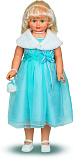 Кукла Снежана в зимнем платье, 83 см