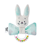 Погремушка с колечком Roxy-Kids Funny Bunny, рисунок звезды