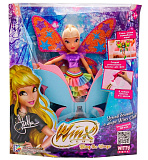 Шарнирная кукла Winx Club Bling the Wings. Стелла, с крыльями и глиттером, 24 см